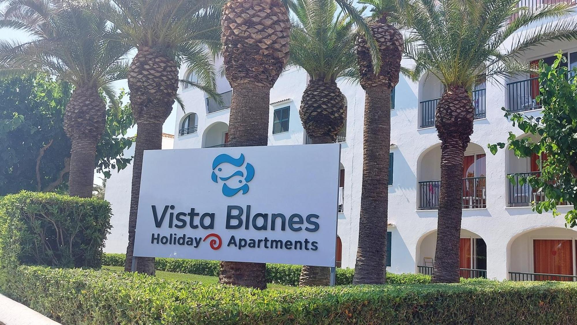 Apartamentos Vista Blanes Cala'N Blanes  Bagian luar foto